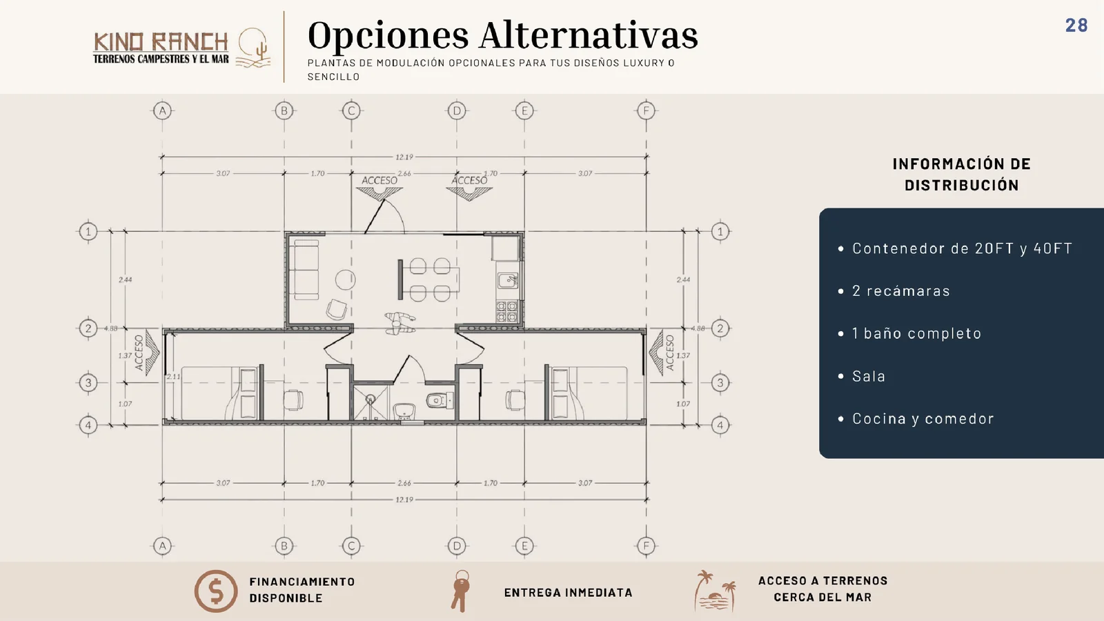 Distribución Opcional A