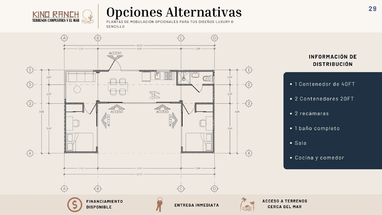 Distribución Opcional B